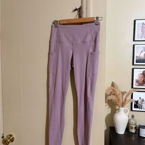 Lavender High-Waisted Leggings